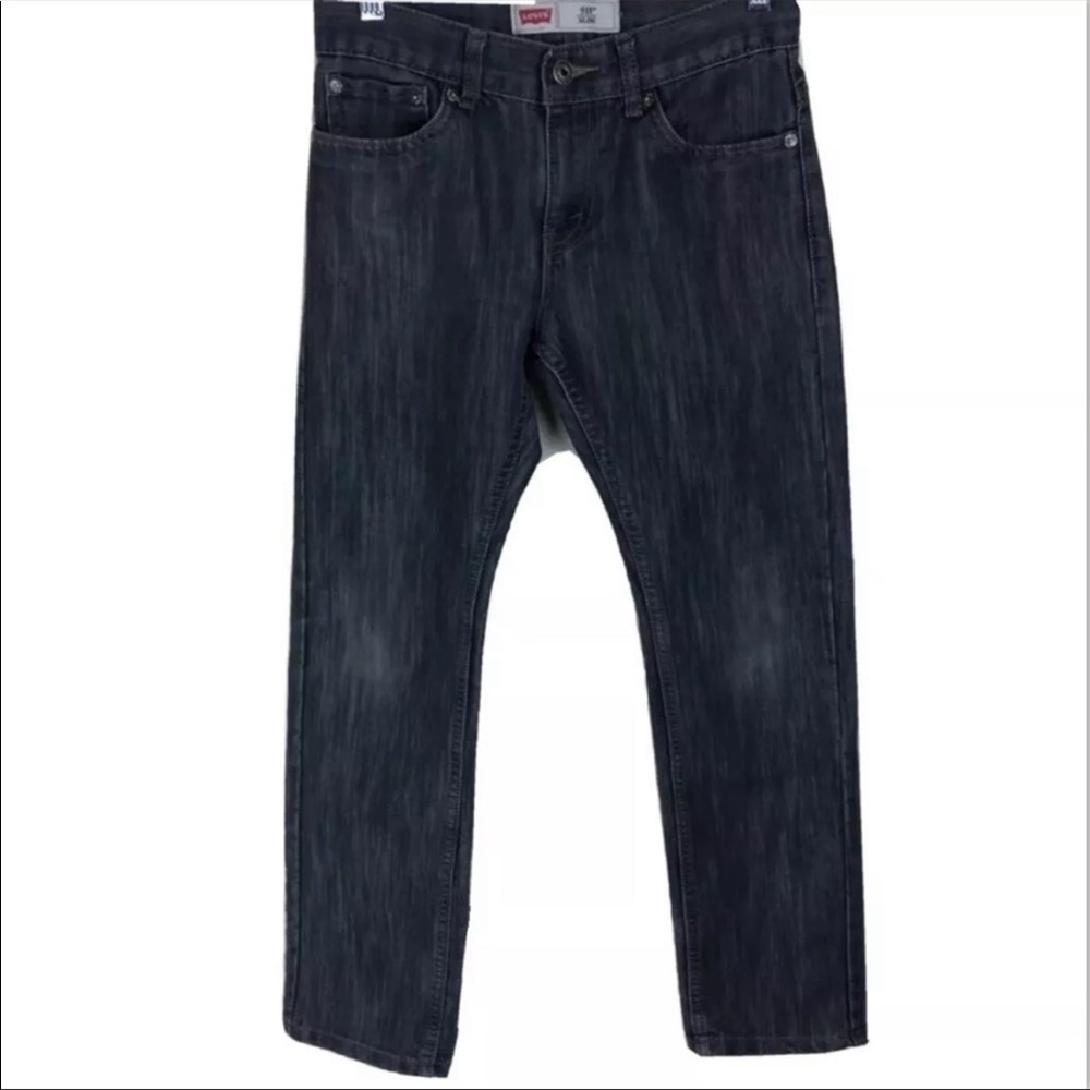 Levi’s Boys Size 14 27x27 Slim Fit 511 Jeans Dark Wash Denim Pants